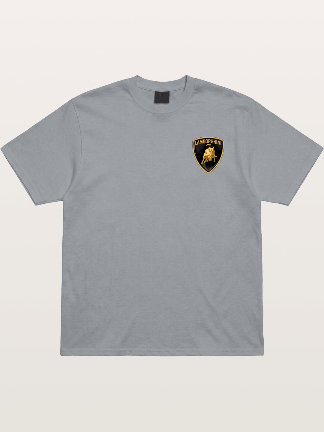 Lamborghini Golden Bull Shield Gildan T-shirt
