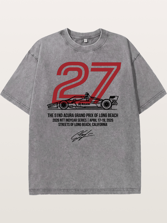 Kirkwood #27 IndyCar Legend Washed T-shirt