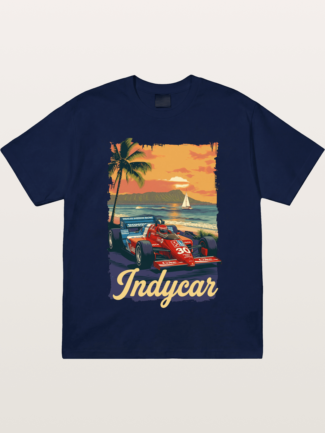 IndyCar Beach Sunset Series Gildan T-shirt