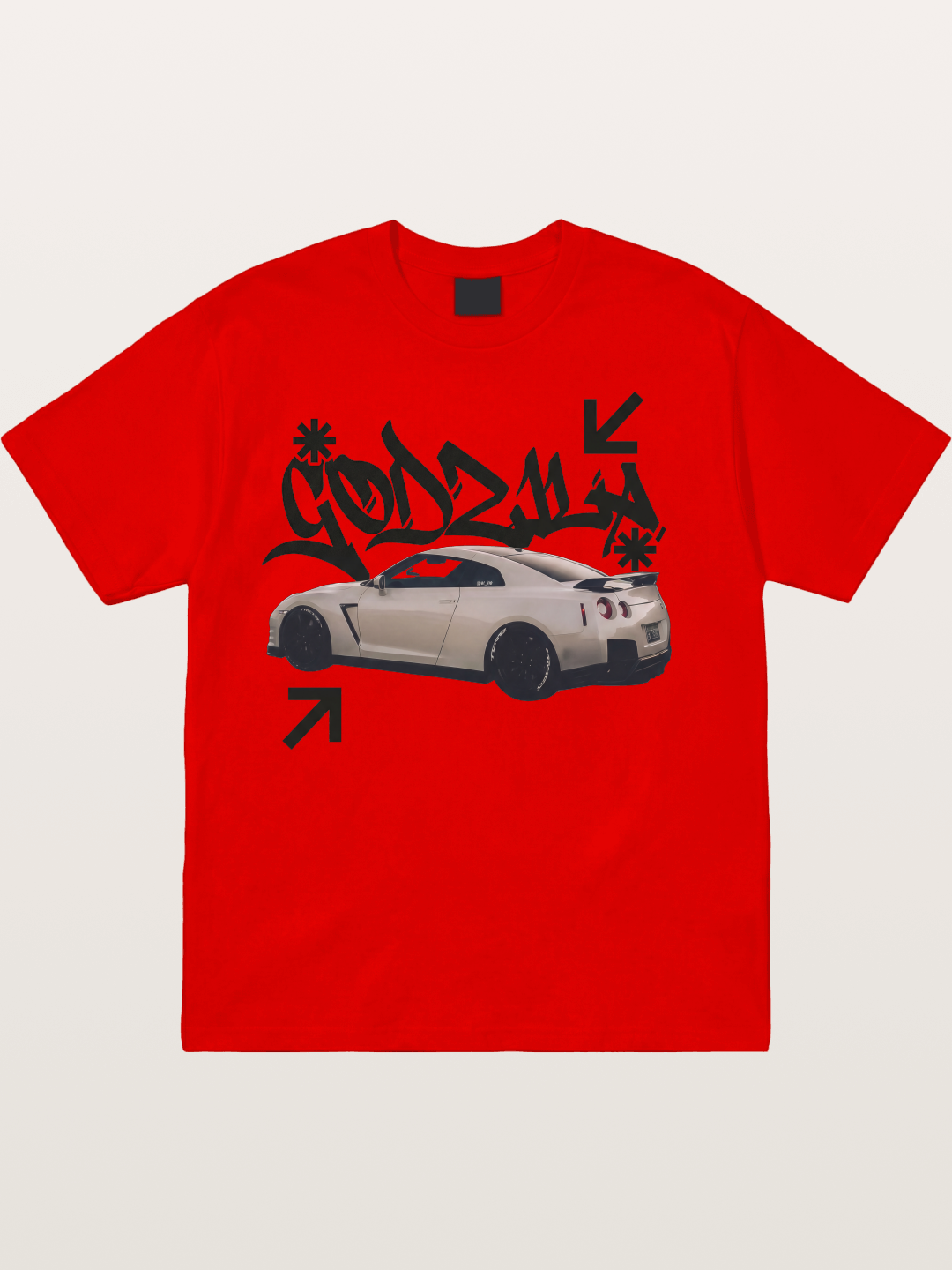 Godzilla GT-R Cotton T-shirt