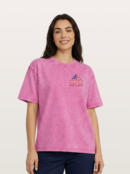 Saratoga Star Spangled Tent Top Washed T-shirt