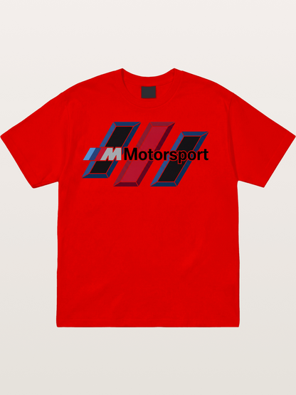 BMW M Motorsport Badge Art Cotton T-shirt