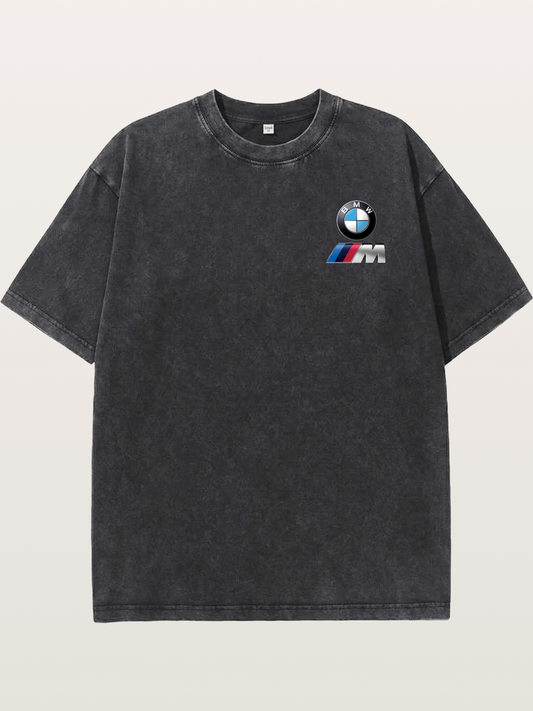 BMW M Power Roundel Emblem Washed T-shirt