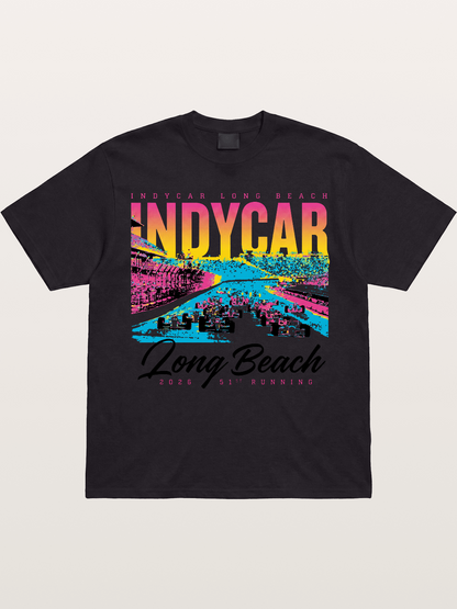 2026 Long Beach 51st IndyCar Gildan T-shirt