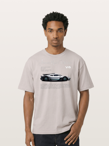 V6 Hybrid Power Cotton T-shirt