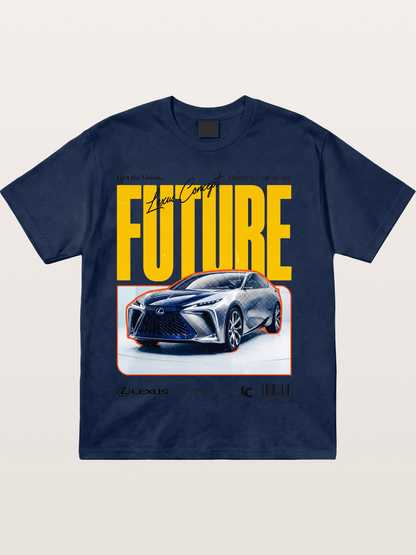 Future Lexus Concept Magazine Cotton T-shirt