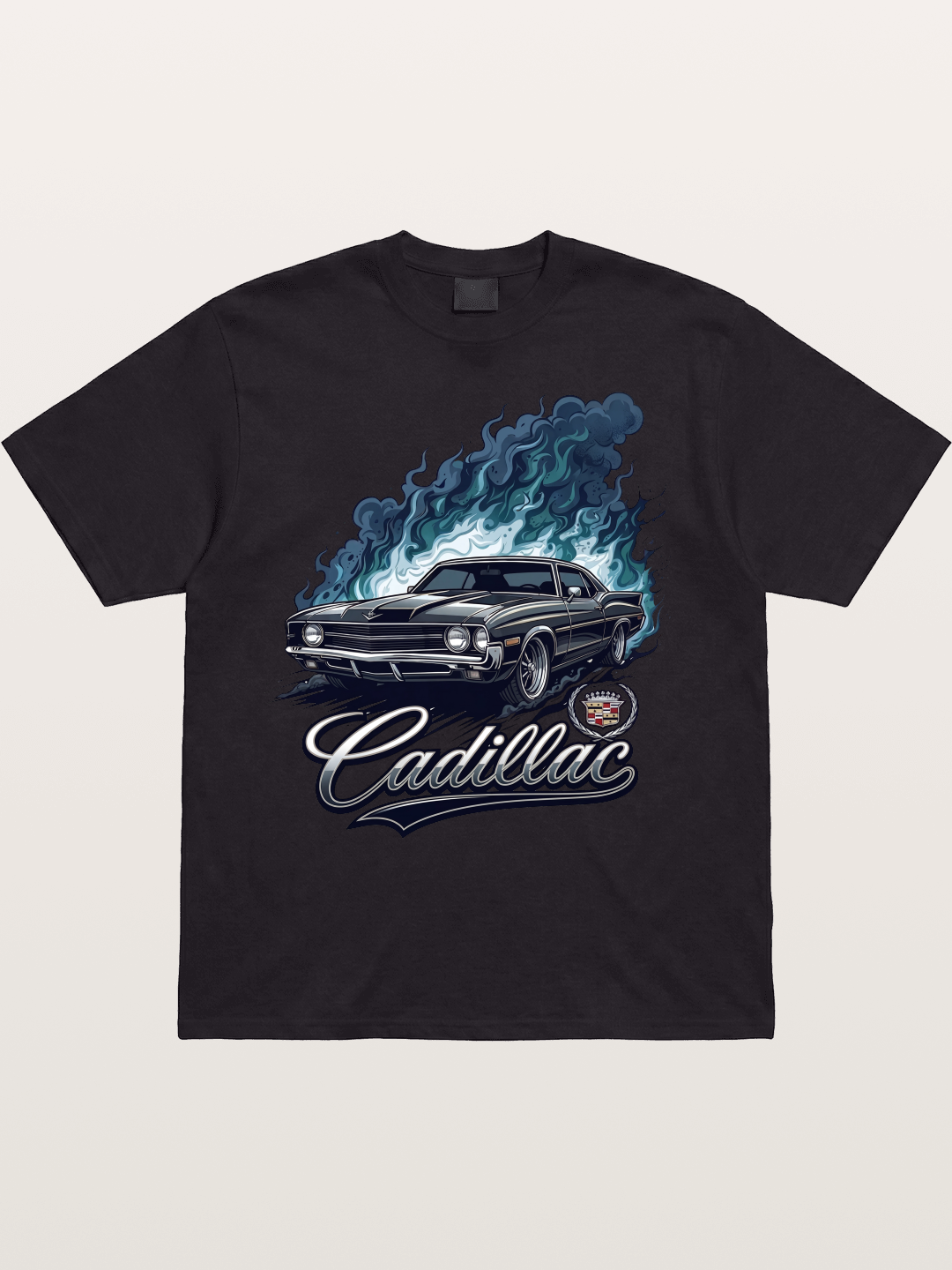 Smoke Burst Luxury Sedan Cotton T-shirt