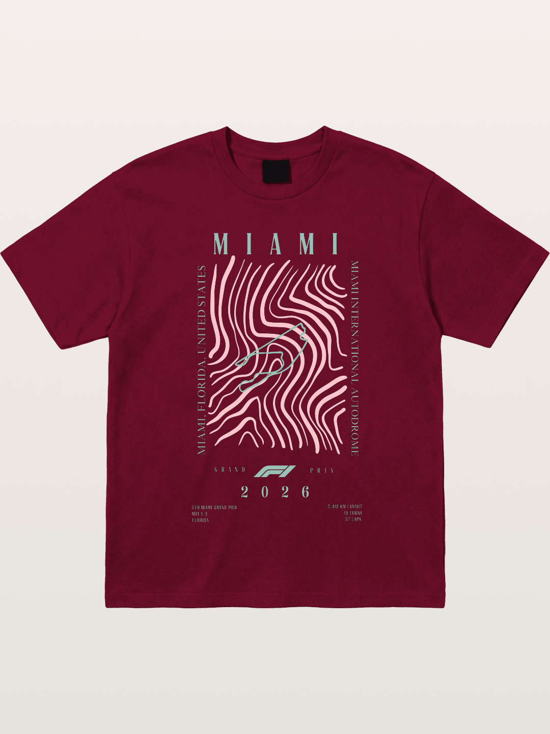2026 Miami Grand Prix Graphic Gildan T-shirt