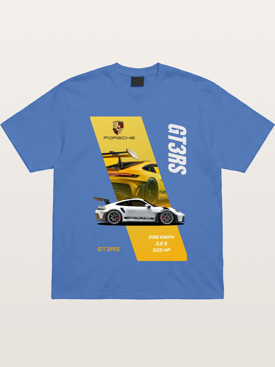 Dual 911 GT3 RS Poster Gildan T-shirt