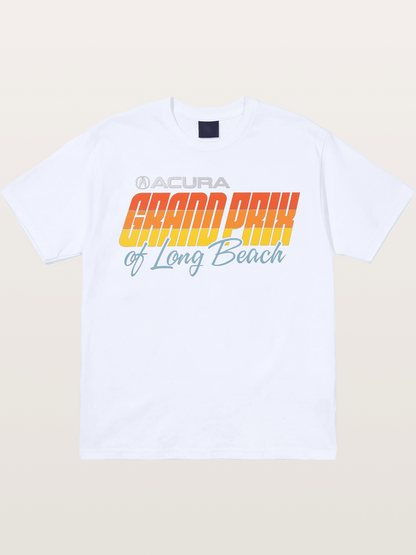 Sunset Grand Prix Typography Gildan T-shirt
