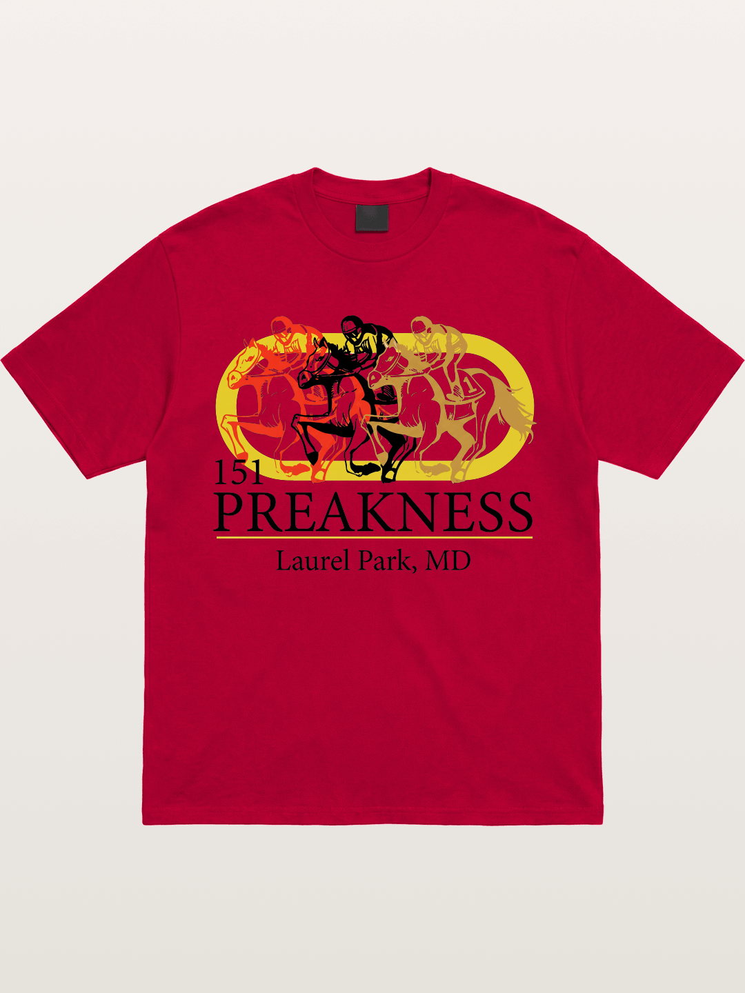 Preakness 151st Horse Racing Art Gildan T-shirt