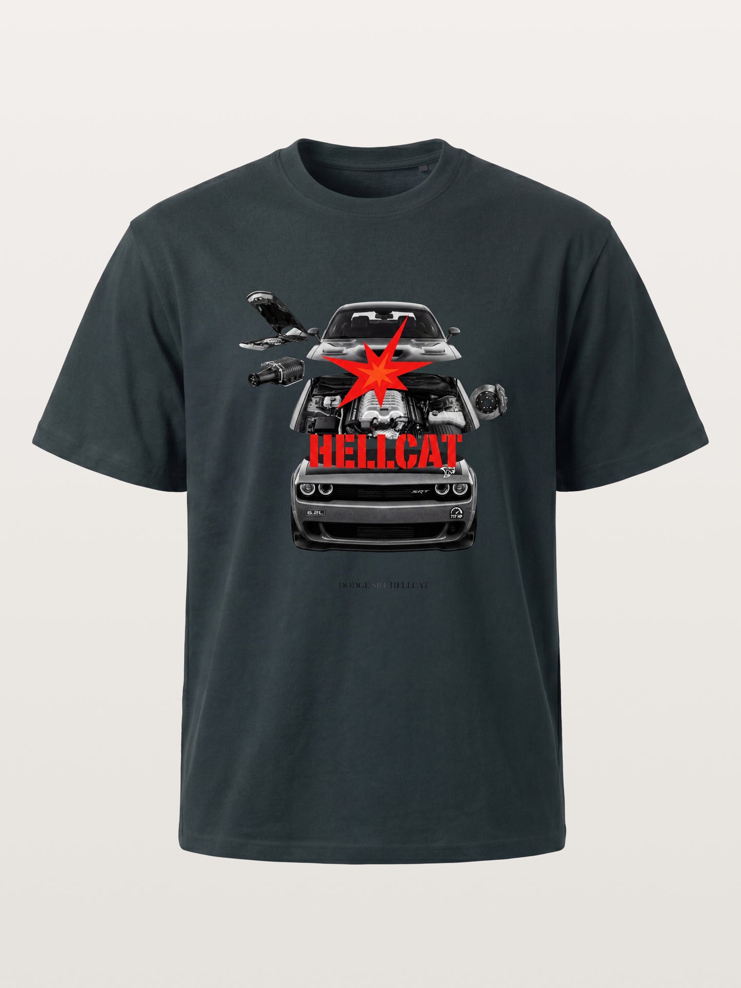 Engine Explode Hellcat Artwork Gildan T-shirt