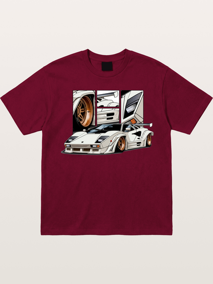 Supercar Collage Gildan T-shirt