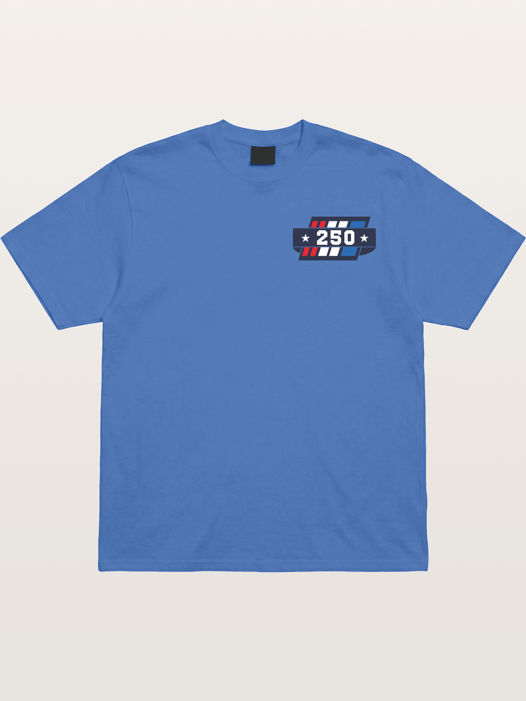 250th Anniversary Star Stripes Badge Gildan T-shirt