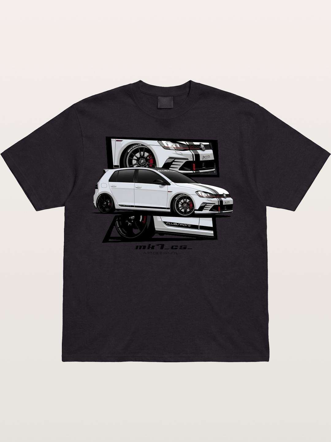 Volkswagen Golf MK7 Stance Cotton T-shirt