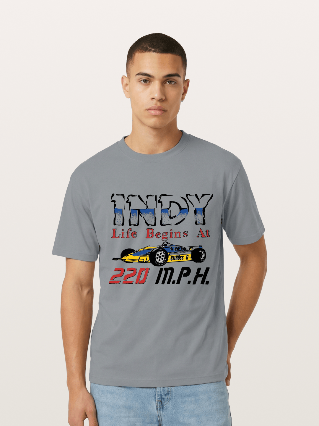 Indy 220 MPH Gildan T-shirt