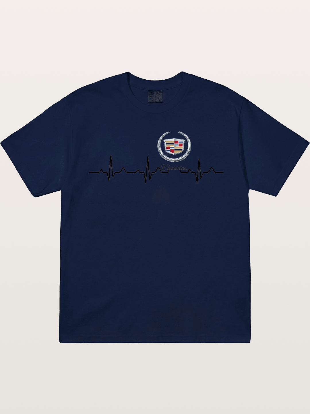 Cadillac Heartbeat Graphic Gildan T-shirt