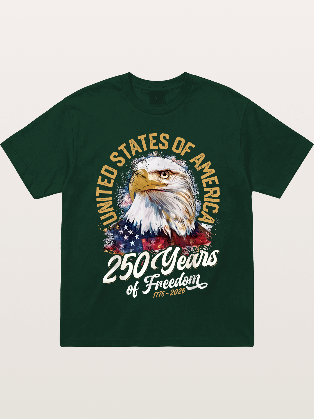 American Eagle 250 Years Freedom Gildan T-shirt
