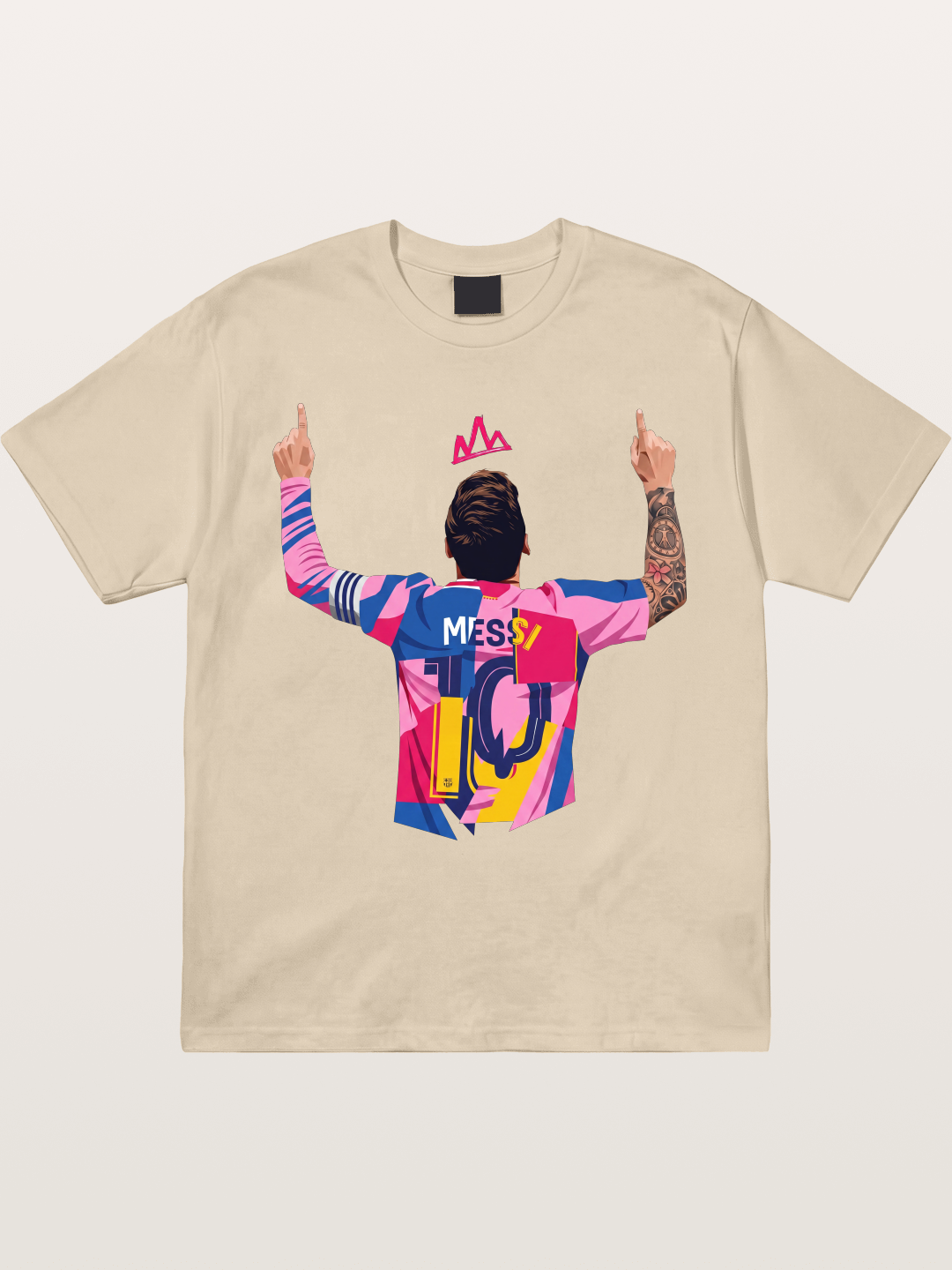 Messi No.10 Celebration Pose Gildan T-shirt