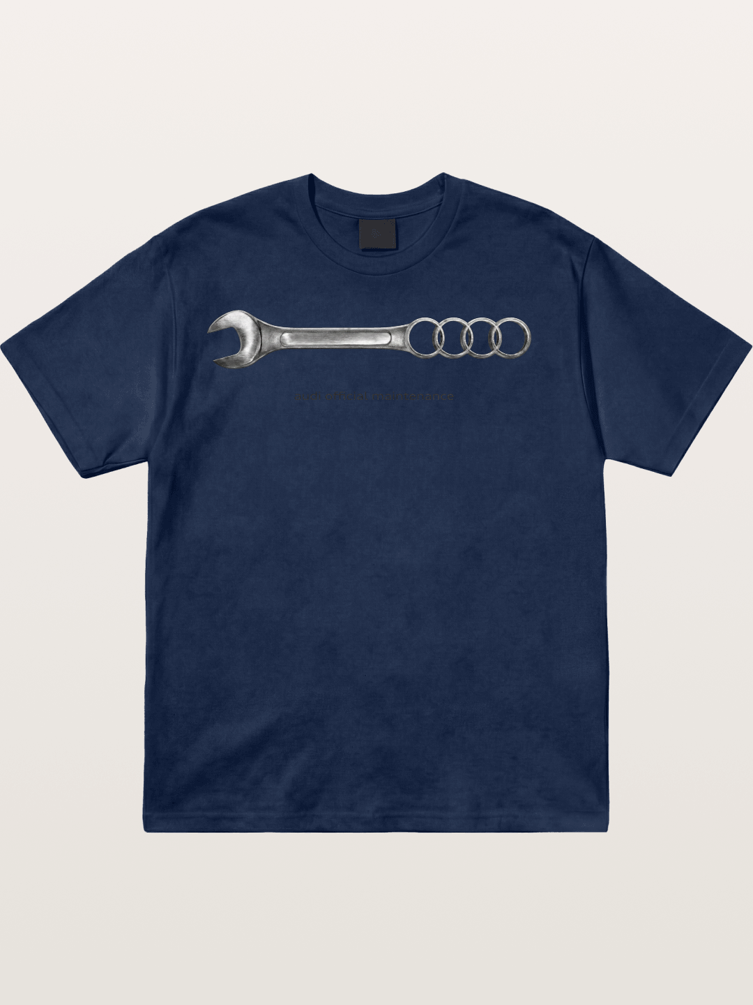 Audi Maintenance Wrench Art Cotton T-shirt