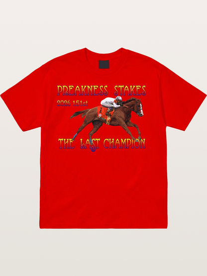 2026 Preakness Race Horse 1 Silks Cotton T-shirt