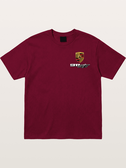Porsche Crest With 911 ST Gildan T-shirt