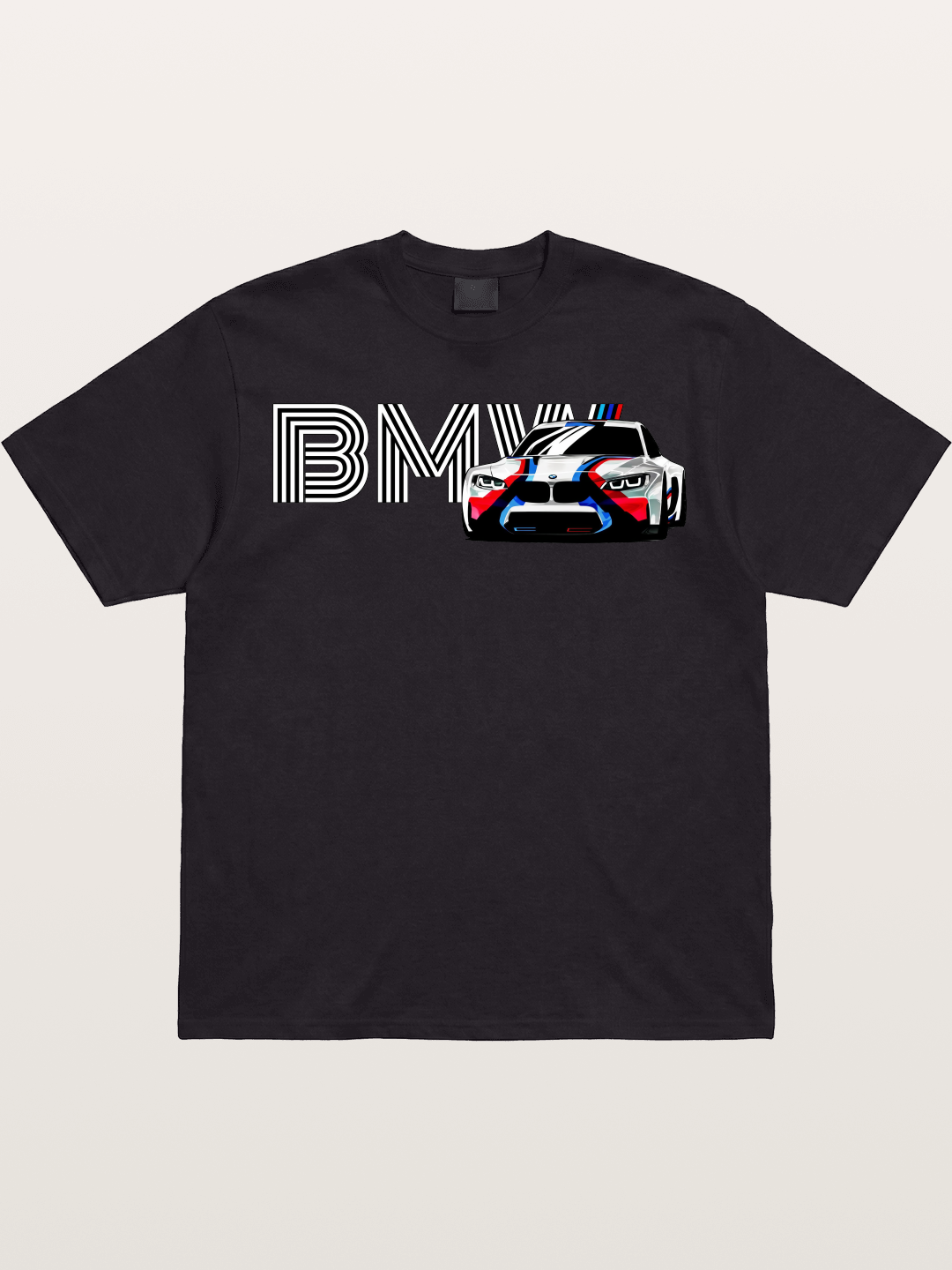 BMW M Series Typography Print Gildan T-shirt