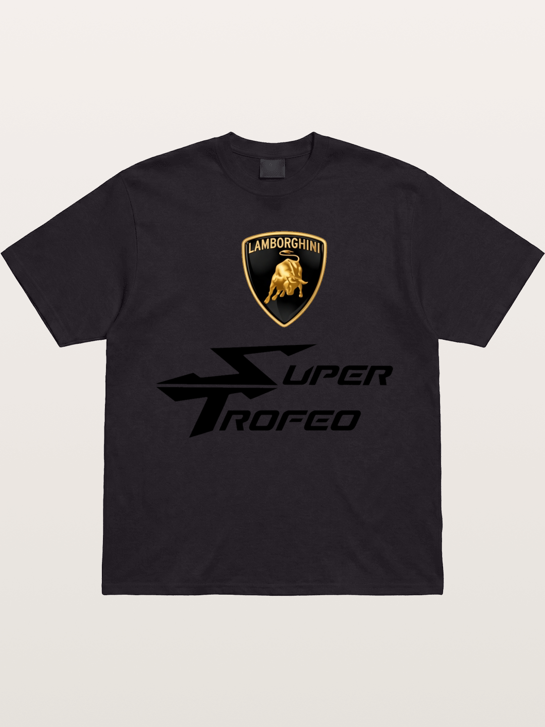Lamborghini Super Trofeo Emblem Set Gildan T-shirt