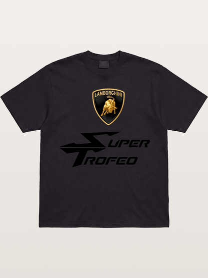Lamborghini Super Trofeo Emblem Set Gildan T-shirt