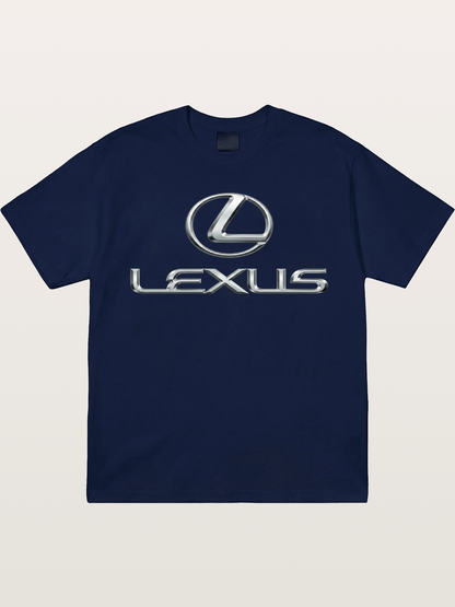 Lexus Silver Logo Badge Gildan T-shirt