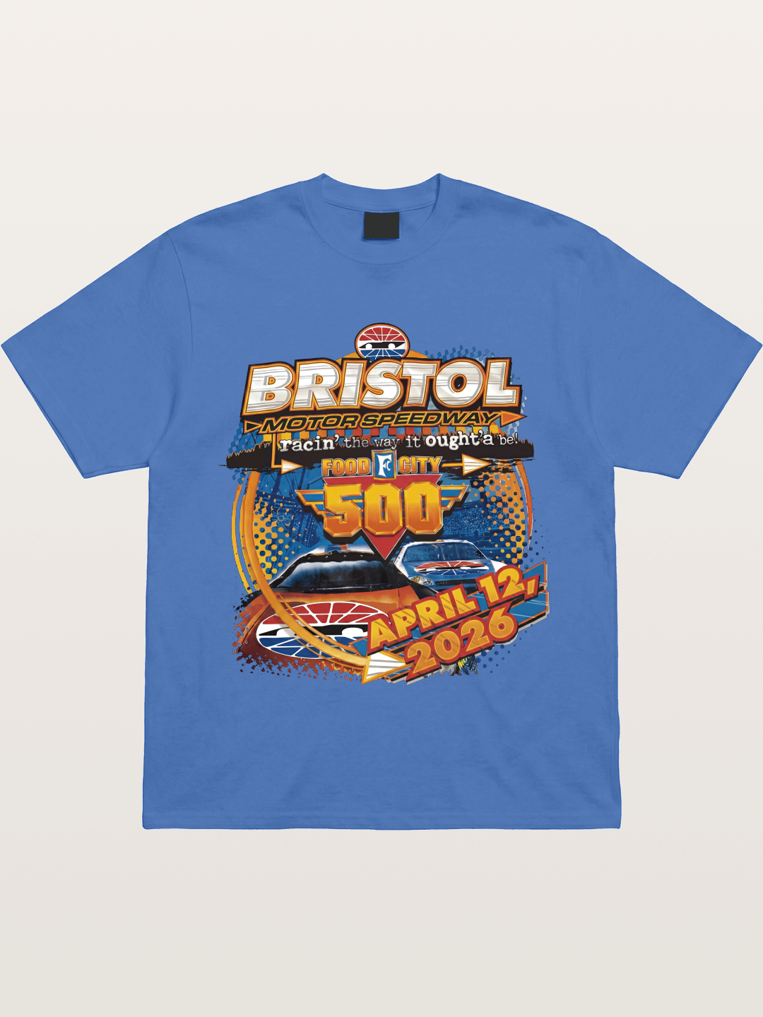 2026 Bristol Food City 500 Print Gildan T-shirt