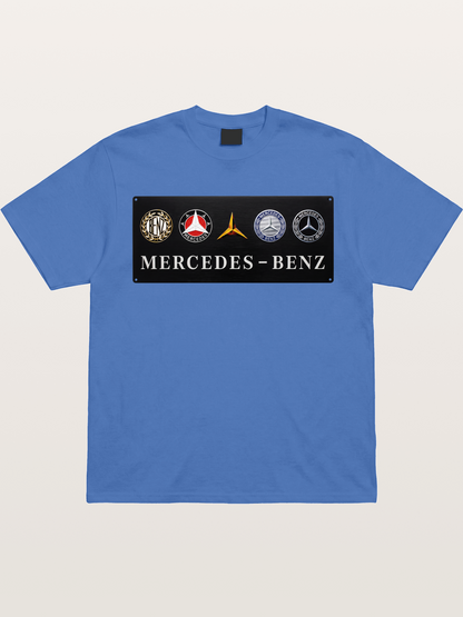 Mercedes-Benz Multi-Logo Plate Gildan T-shirt