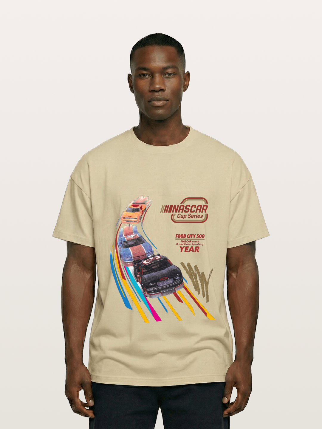 Vintage NASCAR Race Graphic Gildan T-shirt