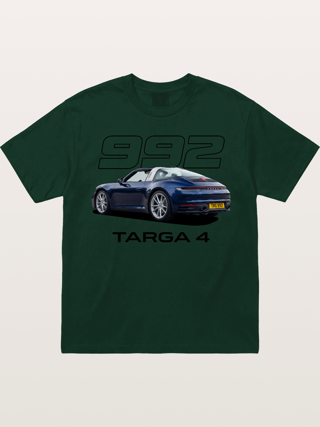 Porsche 992 Targa 4 Poster Gildan T-shirt