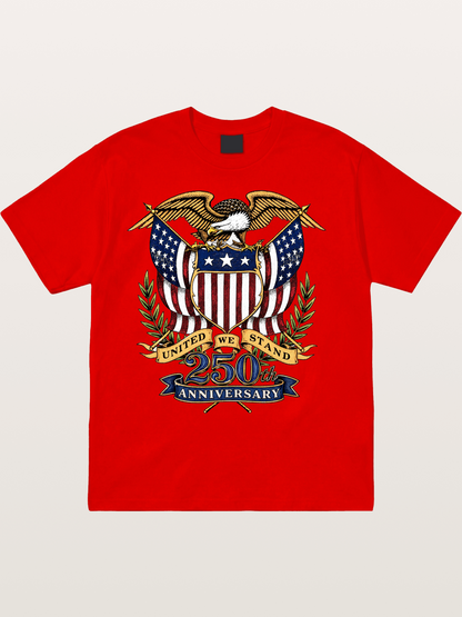 American Eagle Crest Art Cotton T-shirt
