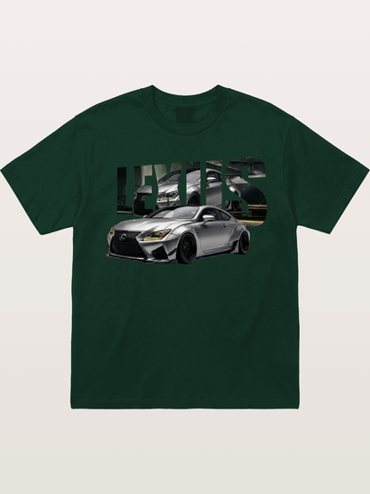 Lexus RC F Overlay Logo Art Gildan T-shirt