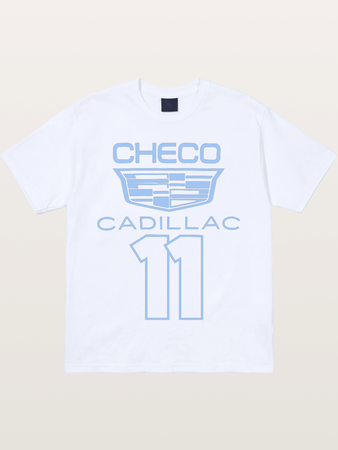 Checo Cadillac #11 Racing Emblem Gildan T-shirt