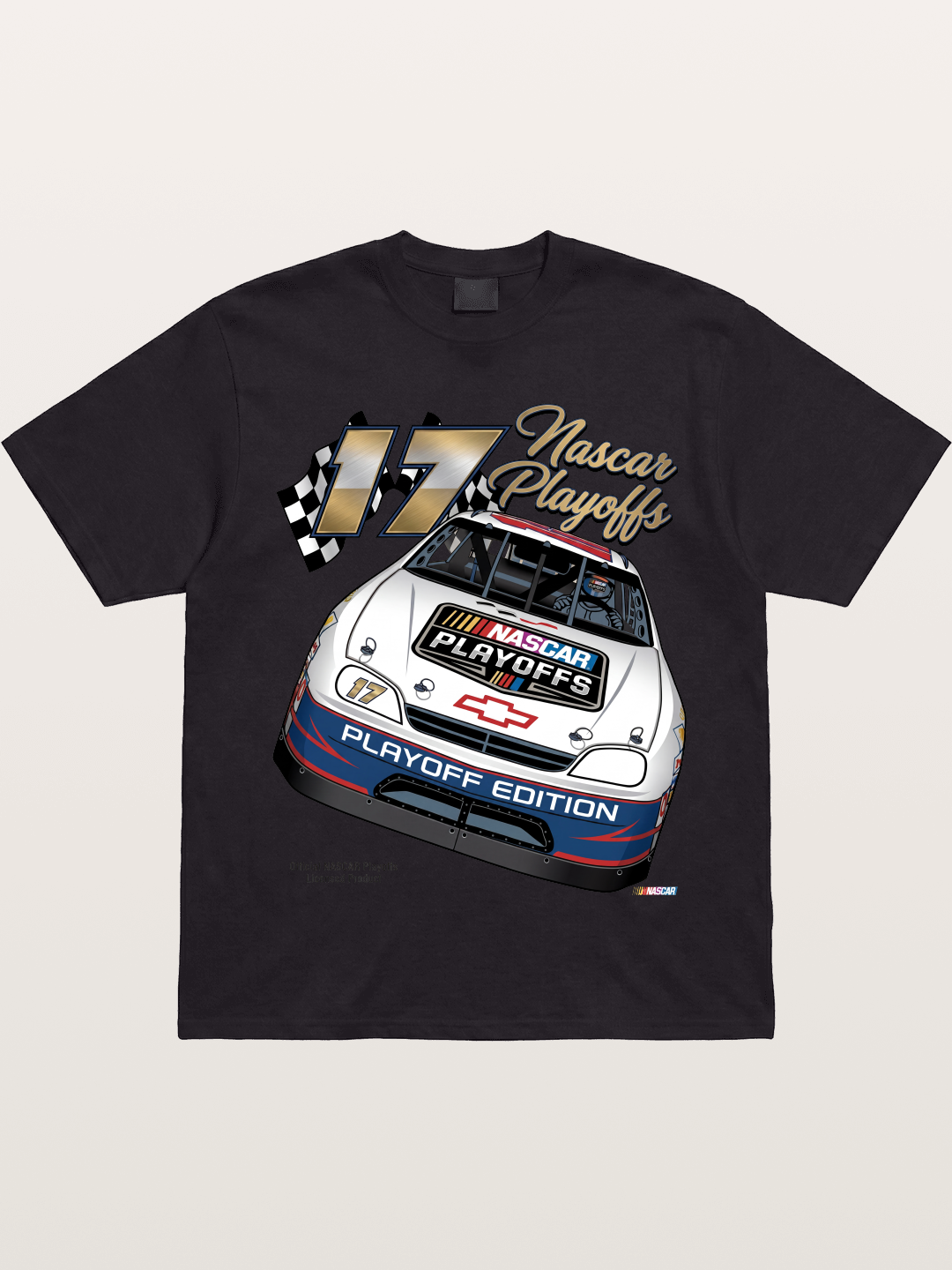 17 Playoff Edition Race Car Gildan T-shirt