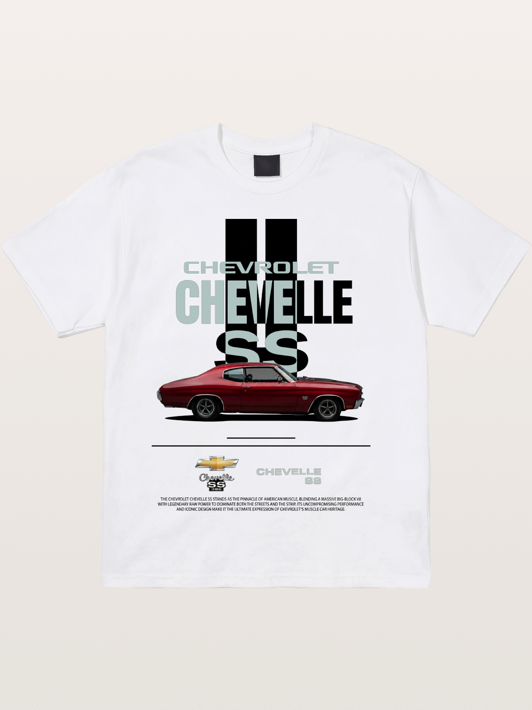 Crimson Power Cotton T-shirt