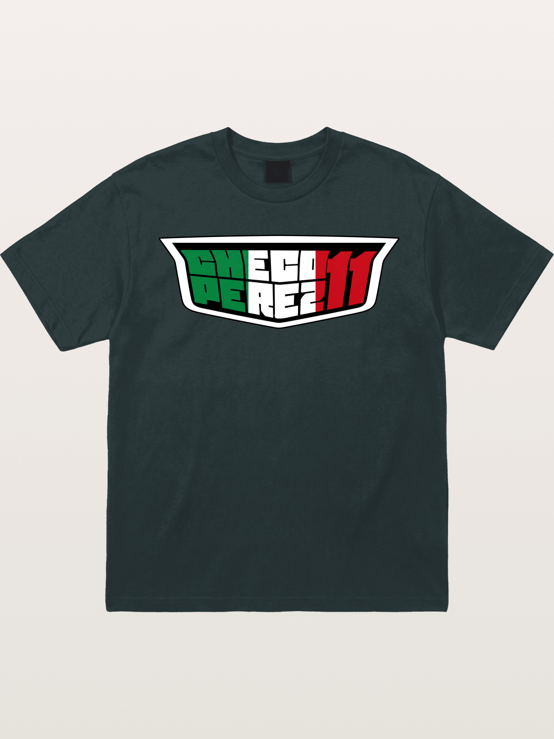 Checo Perez 11 Racing Logo Gildan T-shirt