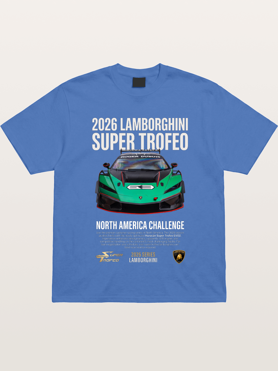 Lamborghini Huracan Green Race Car Gildan T-shirt