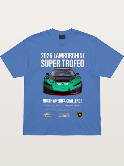Lamborghini Huracan Green Race Car Gildan T-shirt