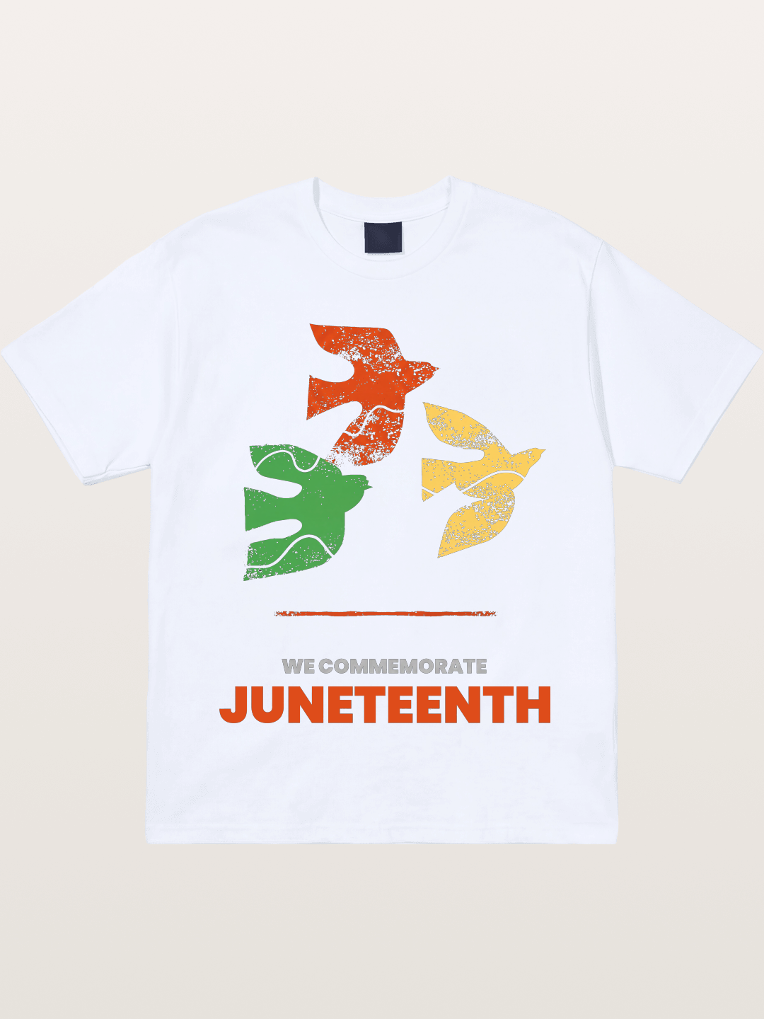Juneteenth Peace Doves Commemoration Gildan T-shirt