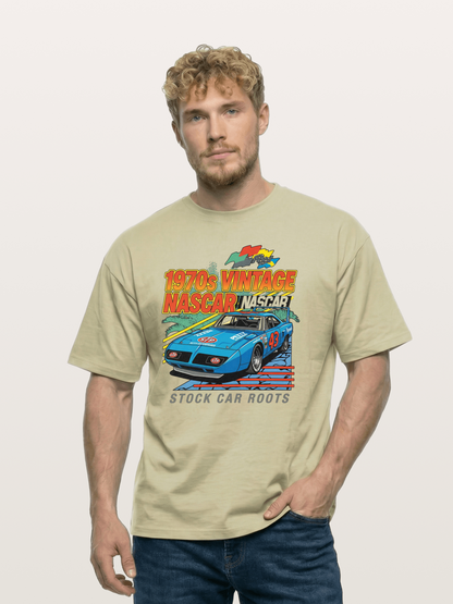 Stock Car Racer Cotton T-shirt