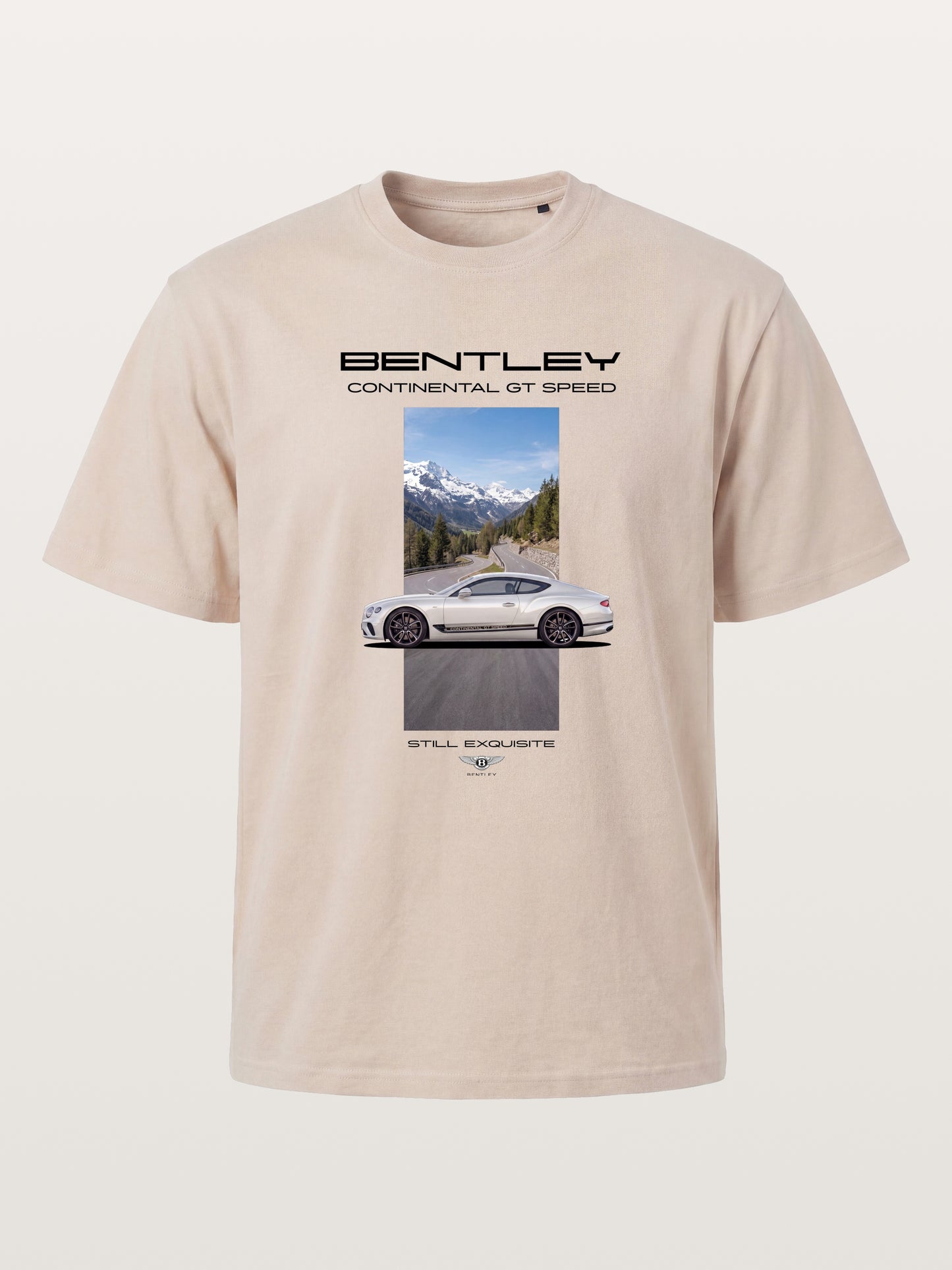 Bentley GT European Manor Print   Cotton T-shirt