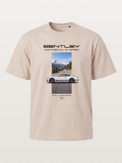 Bentley GT European Manor Print   Cotton T-shirt