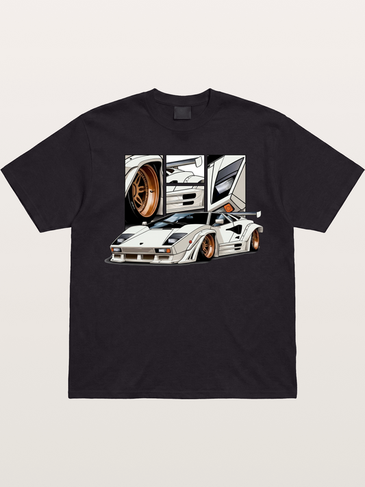 Supercar Collage Gildan T-shirt