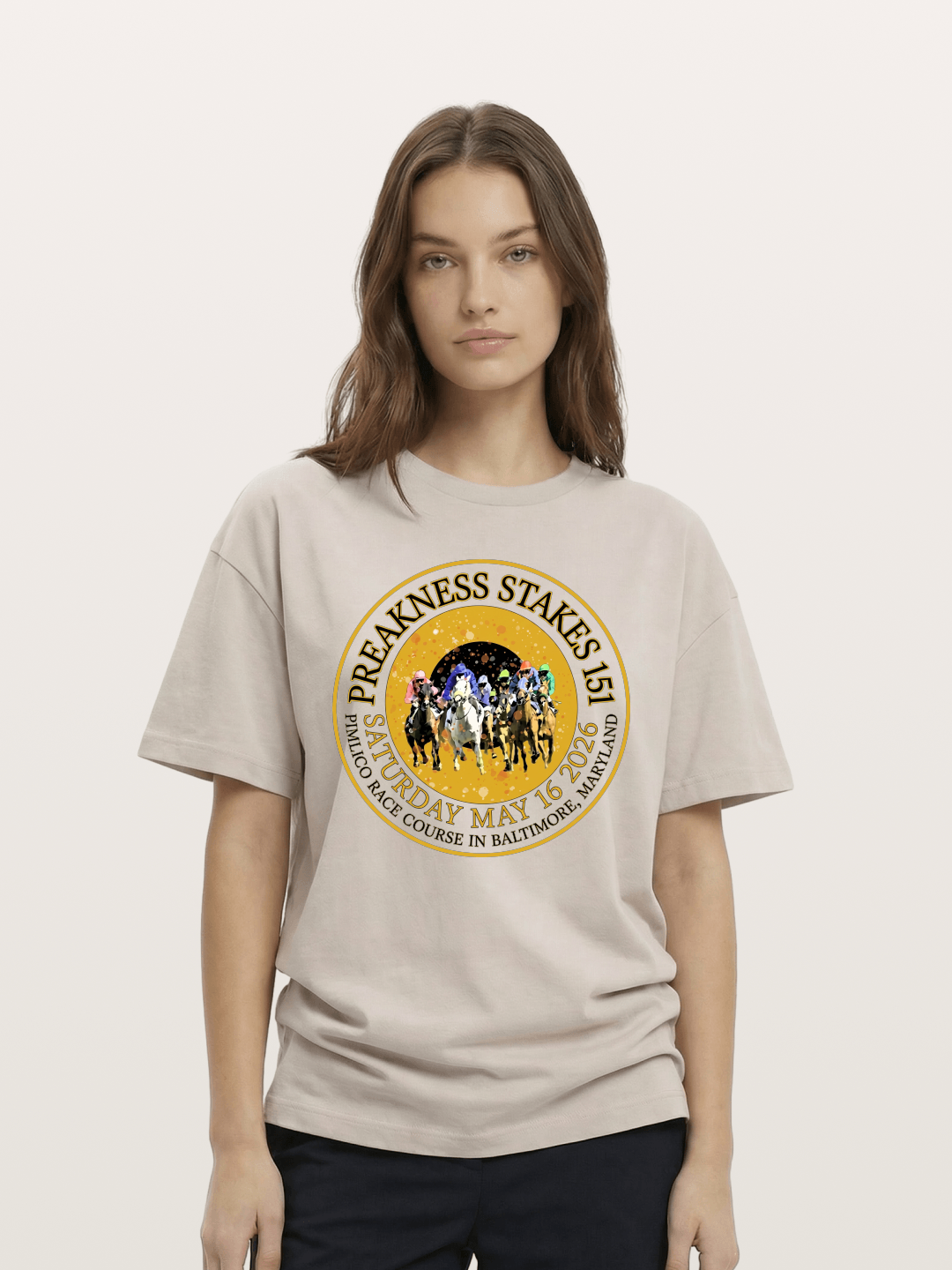 Pimlico Race Course Saturday May 16 Cotton T-shirt