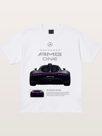 AMG One Purple Taillight Cotton T-shirt