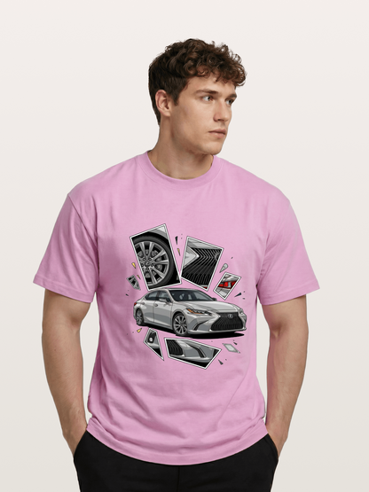 Lexus Sedan Exploded View Gildan T-shirt